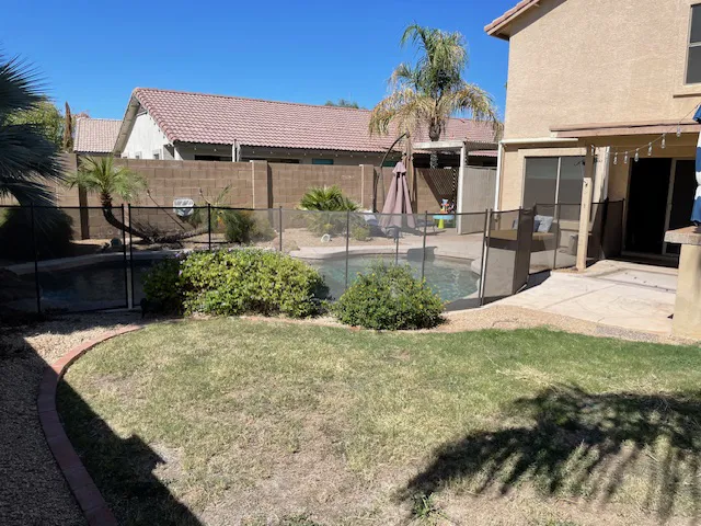 Before Image of Northern Phoenix Backyard