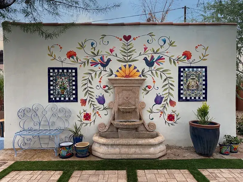 Fountain remodel and redesign